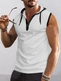 Weiches Waffle-Kapuzen-Tanktop