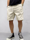 Leichte Sommer-Cordshorts für Herren