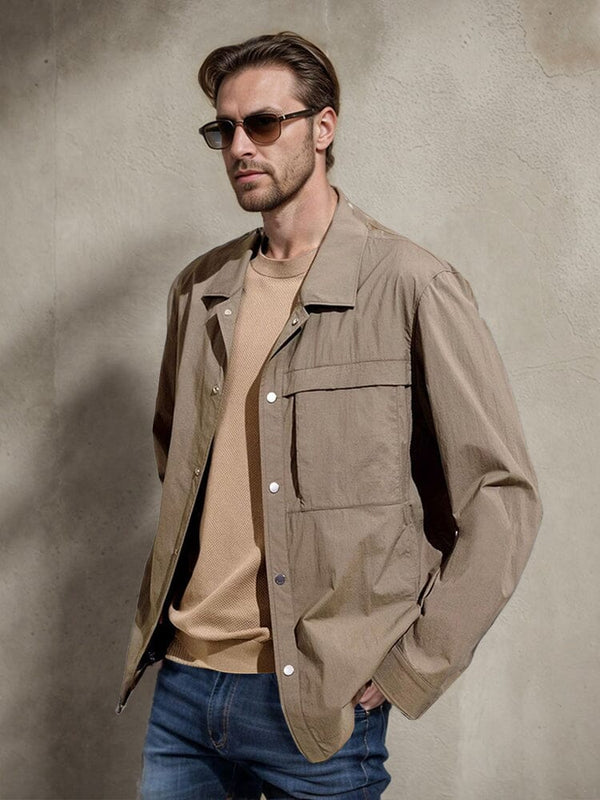Leichte Utility-Taschenjacke