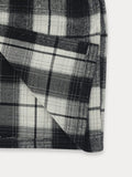 Bequeme Flanell-Karojacke mit Kapuze