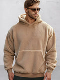 Weicher Wendeplüsch-Kapuzenpullover