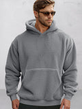 Weicher Wendeplüsch-Kapuzenpullover