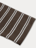 Bequemes weiches gestreiftes Henley-Shirt