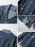 Stylischer Freizeit-Strick-Cardigan
