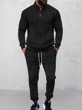 Modernes Jacquard-Activewear-Set