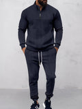 Modernes Jacquard-Activewear-Set