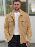 Freizeit-Utility-Jacke mit zwei Taschen