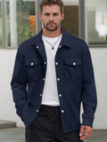 Freizeit-Utility-Jacke mit zwei Taschen