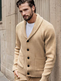 Stilvolle Regular Fit Strick-Strickjacke