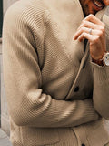 Stilvolle Regular Fit Strick-Strickjacke