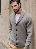 Stilvolle Regular Fit Strick-Strickjacke