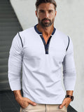 Vielseitiges Henley-Shirt im Retro-Stil