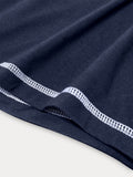 Stilvolles weiches Alltags-Henley-Shirt