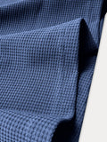 Bequemes vielseitiges Waffel-Henley-Shirt