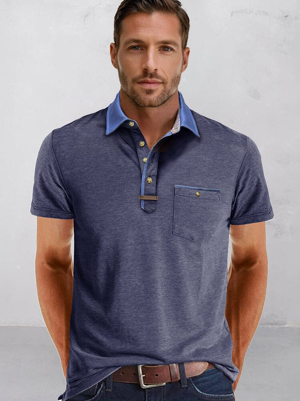 Alltägliches Relaxed Fit Polo-Shirt