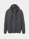 Bequemes Relaxed Fit Waffel-Hoodie