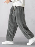 Relaxed Fit Cord-Haremshose