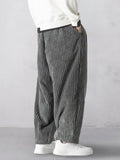 Relaxed Fit Cord-Haremshose