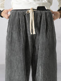 Relaxed Fit Cord-Haremshose