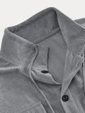 Weiche Cord-Hemdjacke