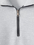 Urbanes Athleisure-Waffelstrick-Set
