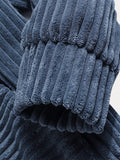 Lässiger Relaxed Fit Cord-Hoodie