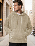 Lässiger Relaxed Fit Cord-Hoodie
