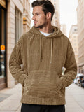 Lässiger Relaxed Fit Cord-Hoodie