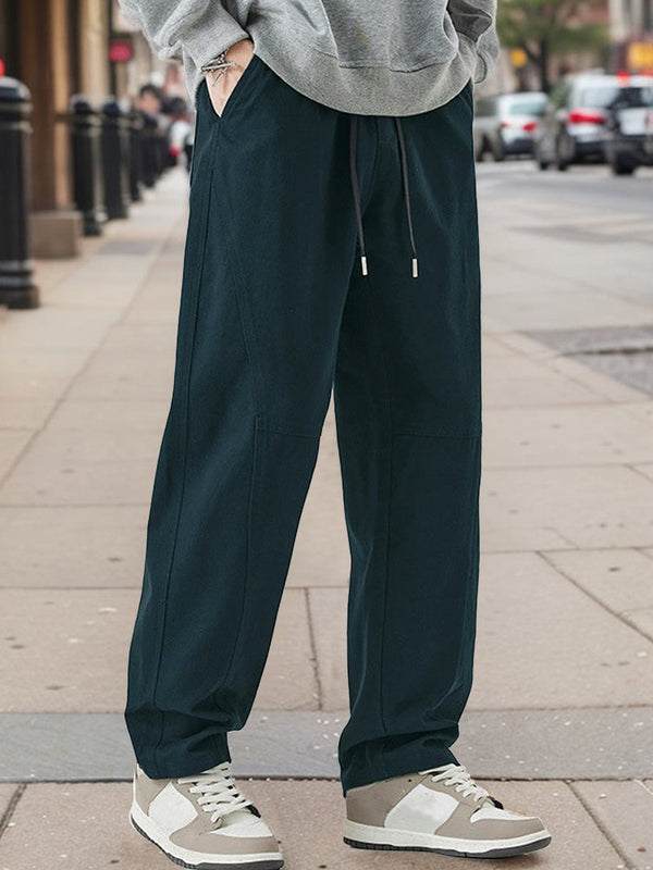 Vielseitige Drapierte Straight-Leg-Hose