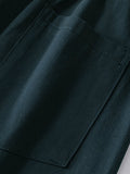 Vielseitige Drapierte Straight-Leg-Hose