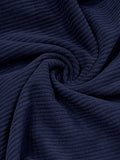 Stylische Cord-Jogginghose mit seitlichem Paisley-Muster
