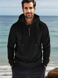 Athleisure Komfort Waffel-Hoodie