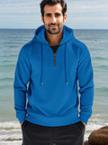 Athleisure Komfort Waffel-Hoodie