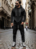 Weiches Athleisure-Set mit Hoodie