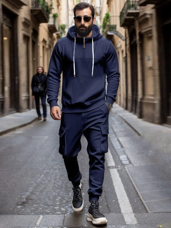 Weiches Athleisure-Set mit Hoodie