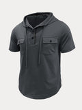 Athleisure Cargo Kapuzen-Shirt