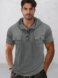 Athleisure Cargo Kapuzen-Shirt