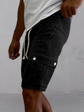 Leichte 100% Baumwoll-Cargo-Shorts