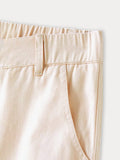 100% Baumwoll Straight-Leg Cargo-Hose