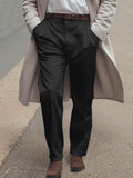 Elegante Schlichte Regular Fit Anzughose
