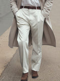 Elegante Schlichte Regular Fit Anzughose