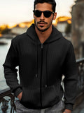 Lässige Waffelstrick-Jacke im Regular Fit