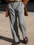 Elegante Straight-Leg Anzughose