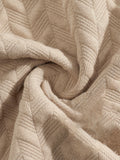 Lässiges Set mit Jacquard-Struktur