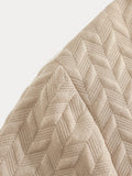 Lässiges Set mit Jacquard-Struktur