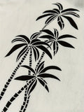 Relaxed Fit Kokosnussbaum-Print Hose