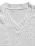 Athleisure Jacquard-Set mit Zopfmuster