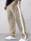 Modische Jacquard-Strukturhose
