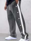 Modische Jacquard-Strukturhose