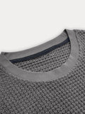 Komfortables Strick-Basis-T-Shirt